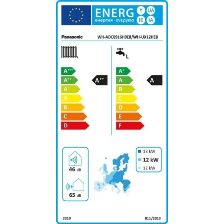 Panasonic Wärmepumpe KIT-AXC12HE8 12 kW 400 v Aquarea T-CAP