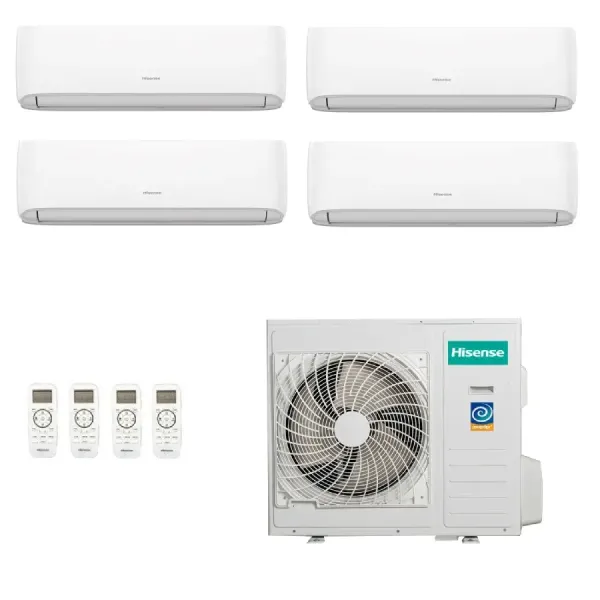 Klimaanlagen Hisense Quadri Split 7+9+9+9 Hi Comfort 4AMW81U4RJC