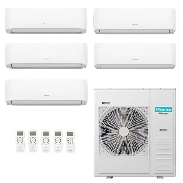 Hisense Penta Split 9+9+9+9+18 Hi Comfort 5AMW125U4RTA