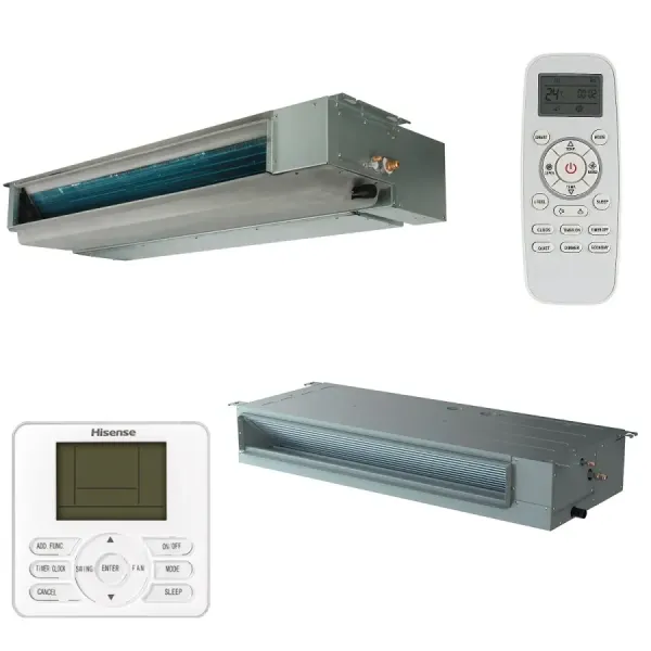 Klimaanlagen Hisense Mono Split 18000 Btu Kanaleinbaugeräte 220 v