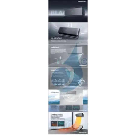 Klimaanlagen Hisense Inneneinheit 12000 Btu Serie Energy PRO X