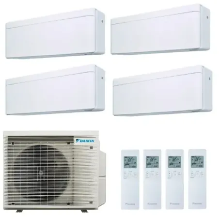 Daikin Quadri Split 7+9+9+12 Stylish Weiß 4MXM80A9