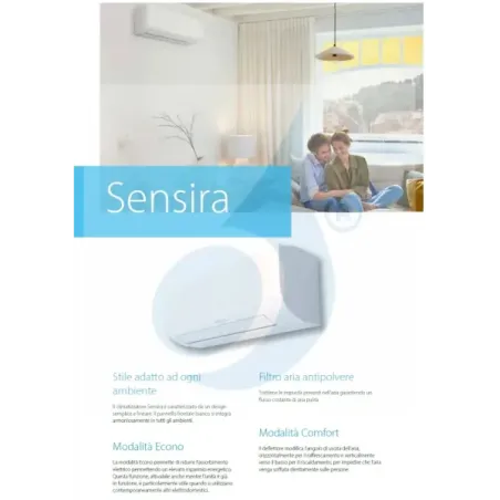 Klimaanlagen Daikin Mono Split FTXF50F RXF50F Sensira