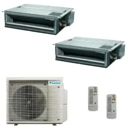 Klimaanlagen Daikin Duo Split 9+12 FDXM-F9 2MXM50A9 BRC4C65