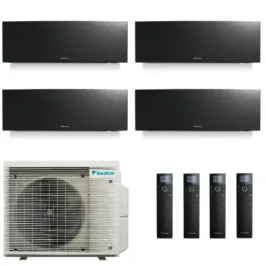 Daikin Quadri Split 7+7+7+9 Emura 3 Schwarz 4MXM80A9