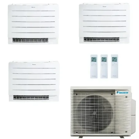 Klimaanlagen Daikin Trio Split 7+12+12 FVXM-B Weiß 3MXM52A9