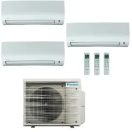 Klimaanlagen Daikin Trio Split 9+9+12 Comfora Weiß 3MXM52A9