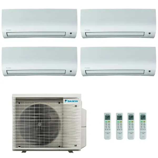 Daikin Quadri Split 7+7+7+12 Comfora FTXP 4MXM80A9