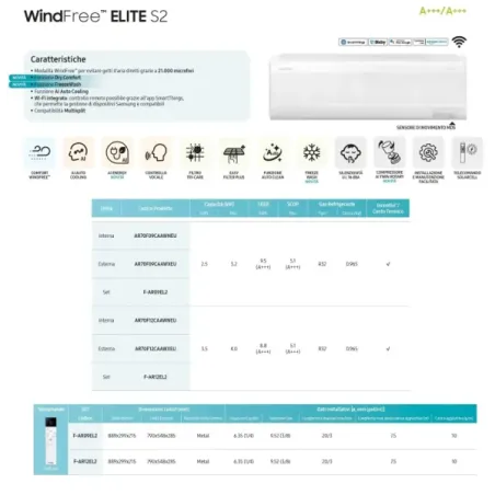 Samsung Mono Split 9000 Btu AR70F09CAAWNEU AR70F09CAAWXEU Weiß