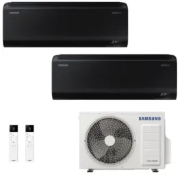 Samsung Duo Split 9+12 Btu Windfree Black AJ040TXJ2KG/EU