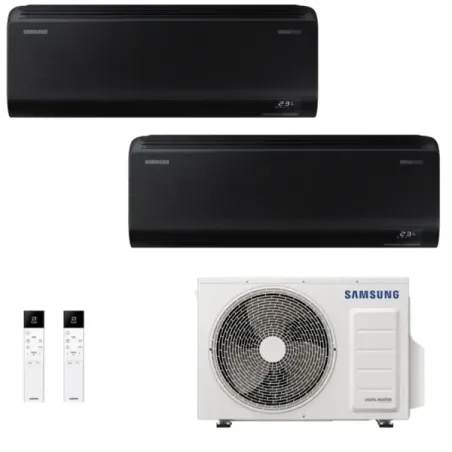 Samsung Duo Split 9+9 Btu Windfree Black AJ050TXJ2KG/EU