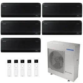 Samsung Penta Split 7+7+7+7+12 Btu Windfree Black AJ100TXJ5KG/EU
