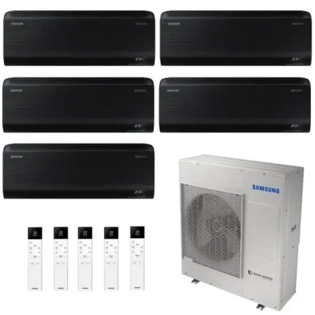 Samsung Penta Split 9+9+9+9+9 Btu Windfree Black AJ100TXJ5KG/EU