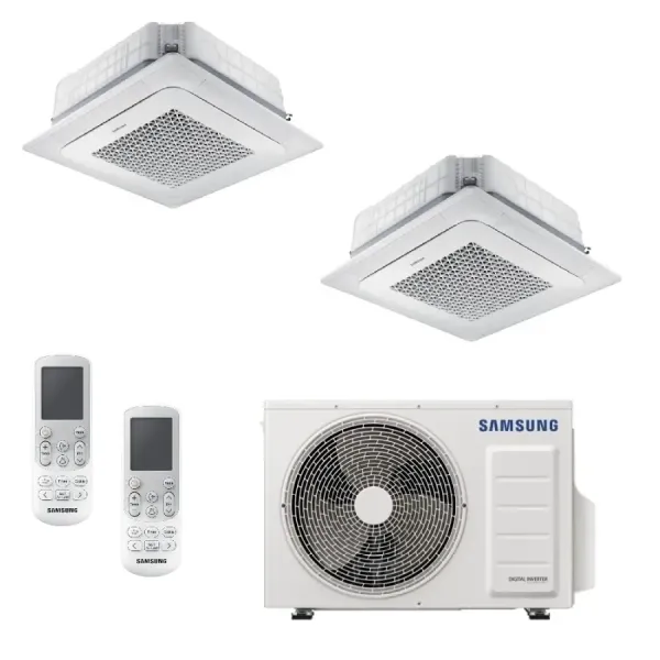 Samsung Duo Split 9+9 Btu 4 Vie Mini WindFree AJ050TXJ2KG/EU