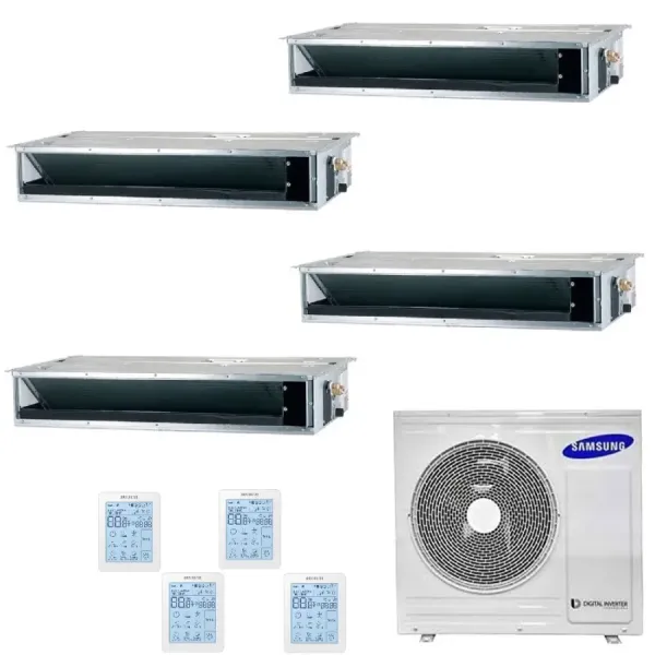 Samsung Quadri Split 9+9+9+9 Btu Kanal AJ080TXJ4KG/EU