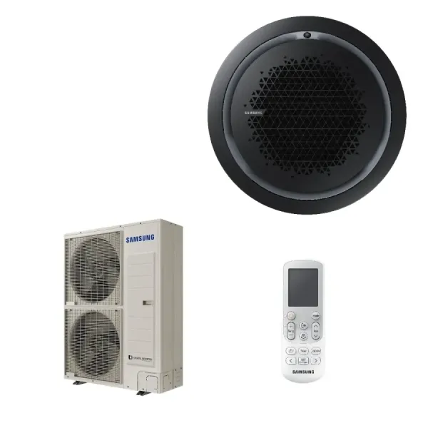 Samsung Mono Split 40800 Btu Kassette 360 Runde Platte Schwarz 380v