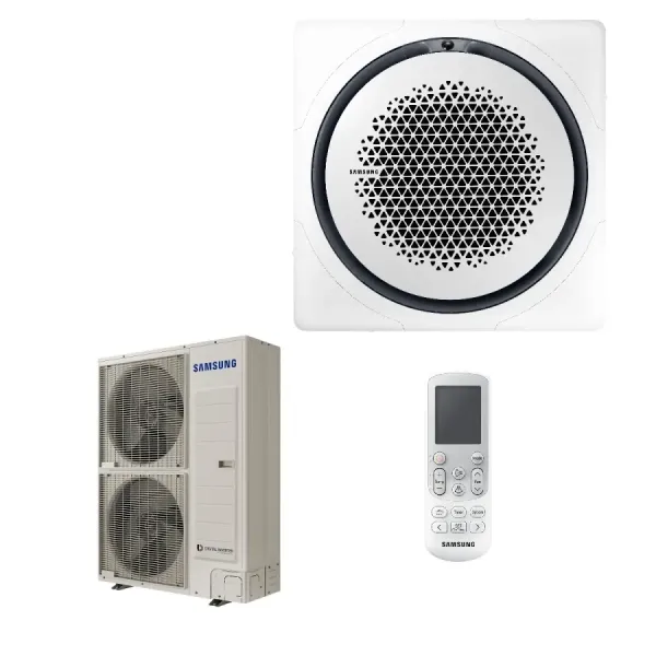 Samsung Mono Split 14.0 kW Kassette 360 Quadratische Platte Weiß 220v