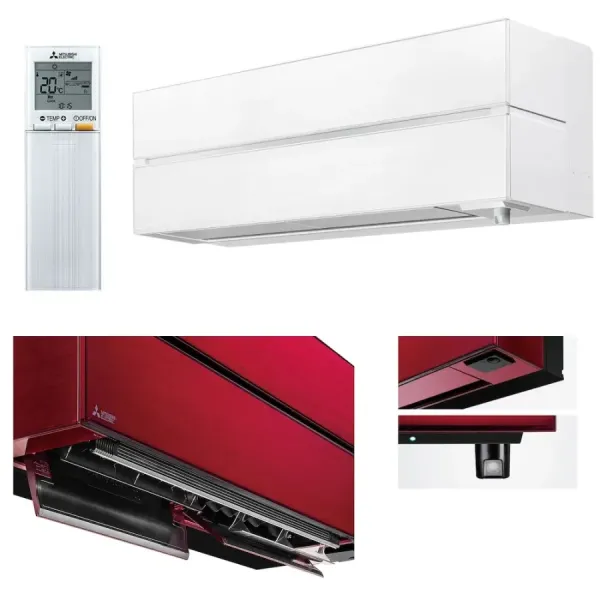 Mitsubishi Duo Split 9000+9000 Btu Weiß Strahlend MXZ-2F53VF4