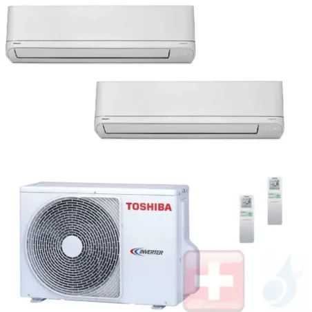 Klimageräte Toshiba Duo Split 7+12 Shorai RAS-2M14U2AVG-E
