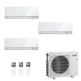 Klimageräte Mitsubishi Trio Split 5+5+18 Weiß MXZ-3F54VF4