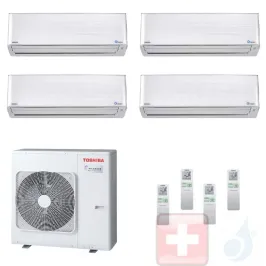 Klimageräte Toshiba Quadri 9+9+9+9 S Daiseikai 9 RAS-4M27U2AVG-E