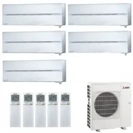 Mitsubishi Penta Split 9+9+9+9+9 Weiß Strahlend MXZ-5F102VF2