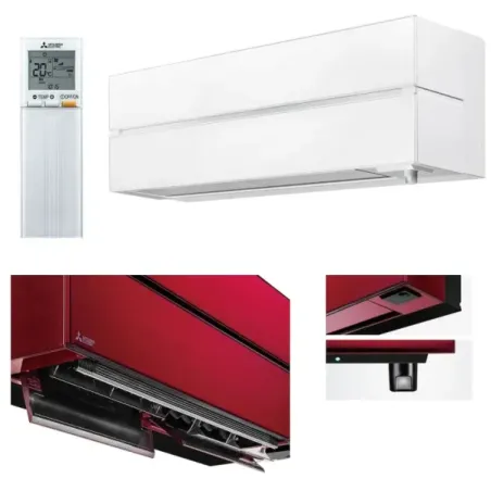 Mitsubishi Trio Split 9+9+18 Btu Weiß Strahlend MXZ-3F54VF4
