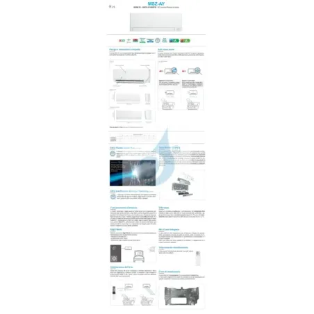 Mitsubishi Trio Split 9+9+15  MXZ-3F54VF4