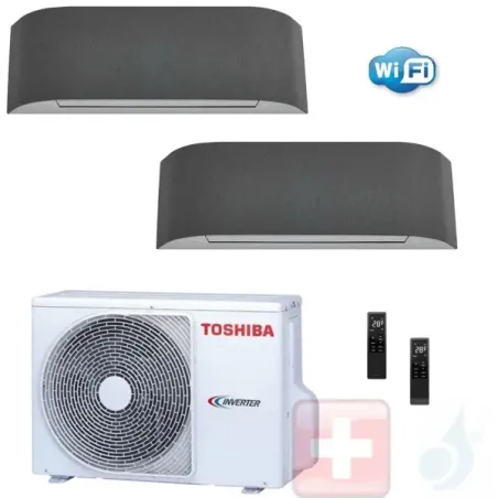 Klimageräte Toshiba Duo Split 9+12 Haori RAS-2M14U2AVG-E