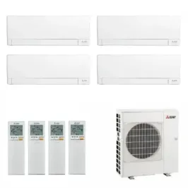 Klimageräte Mitsubishi Quadri 7+7+9+9 Weiß AY MXZ-4F72VF4