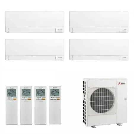 Klimageräte Mitsubishi Quadri 7+7+9+9 Weiß AY MXZ-4F72VF4