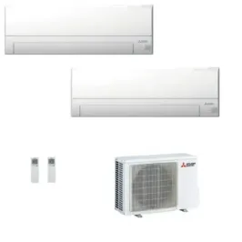 Klimageräte Mitsubishi Duo Split 9+9 MSZ-BT Weiß MXZ-2F42VF4