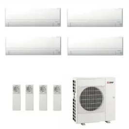 Klimageräte Mitsubishi Quadri 12+12+12+12 Weiß AY MXZ-4F80VF4
