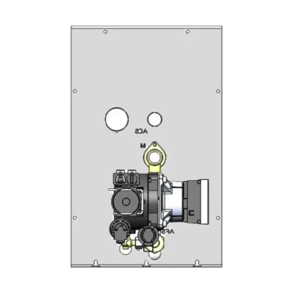 Edilkamin kit R-FX ohne ACS 1106770