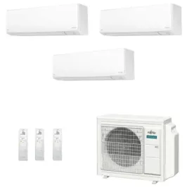 Klimaanlage Fujitsu Trio Split 12+12+12 KJ-W WiFi AOEG30KBTA4
