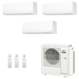 Klimaanlage Fujitsu Trio Split 12+12+15 KJ-W WiFi AOEG36KBTA5