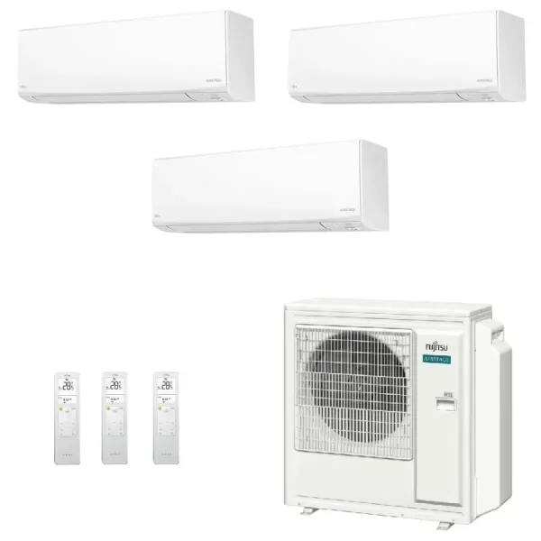 Klimaanlage Fujitsu Trio Split 15+15+15 KJ-W WiFi AOEG36KBTA5
