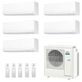 Klimaanlage Fujitsu Penta Split 7+7+7+7+7 KJ-W AOEG36KBTA5