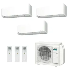 Klimaanlage Fujitsu Trio Split 7+9+12 KMCG WiFi AOEG24KBCA3