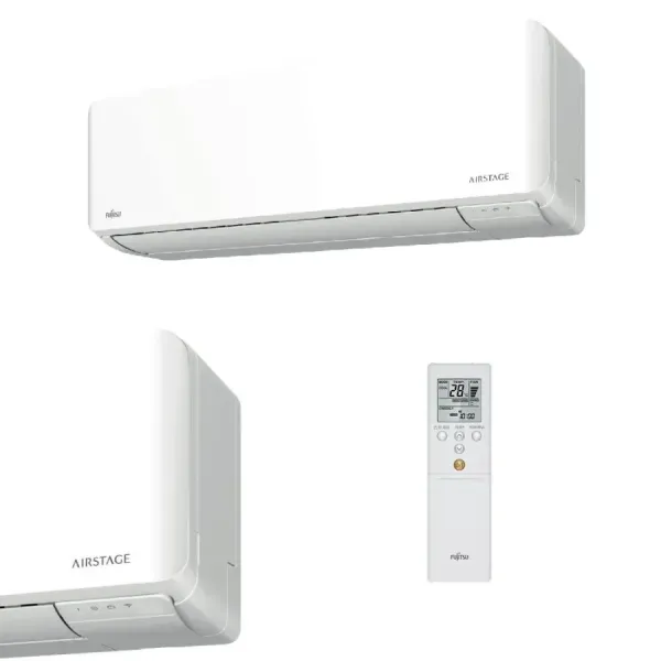 Fujitsu Quadri Split 7+12+12+12 KMCG WiFi AOEG30KBTA4 Weiß