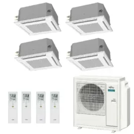 Klimaanlage Fujitsu Quadri Split 9+9+9+12 Kassettengerät AOEG36KBTA5