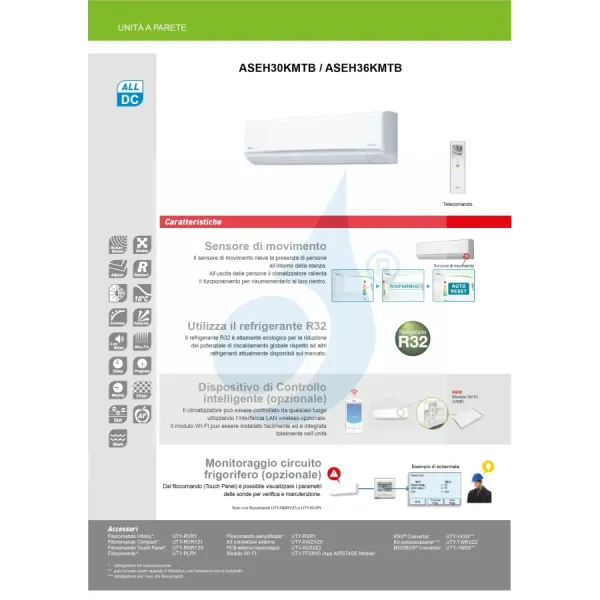 Fujitsu Mono Split 36000 Btu ASEH36KMTB AOEH36KMTB 220v