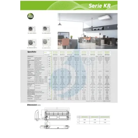 Fujitsu Mono Split 36000 Btu ABEG36KRTA AOEG36KBTB 220v