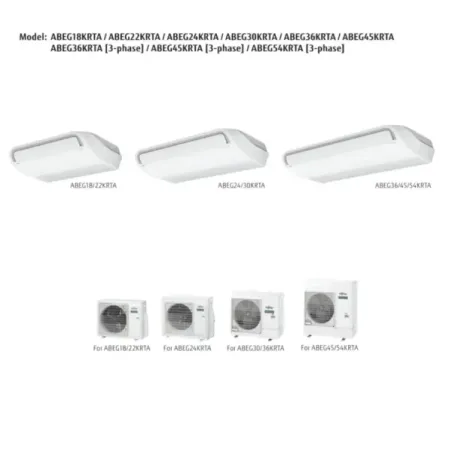 Fujitsu Mono Split 30000 Btu ABEG30KRTA AOEG30KATA 220v