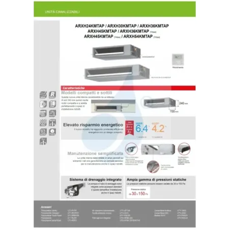 Fujitsu Mono Split 36000 Btu ARXH36KMTAP AOEG36KBTB 220v