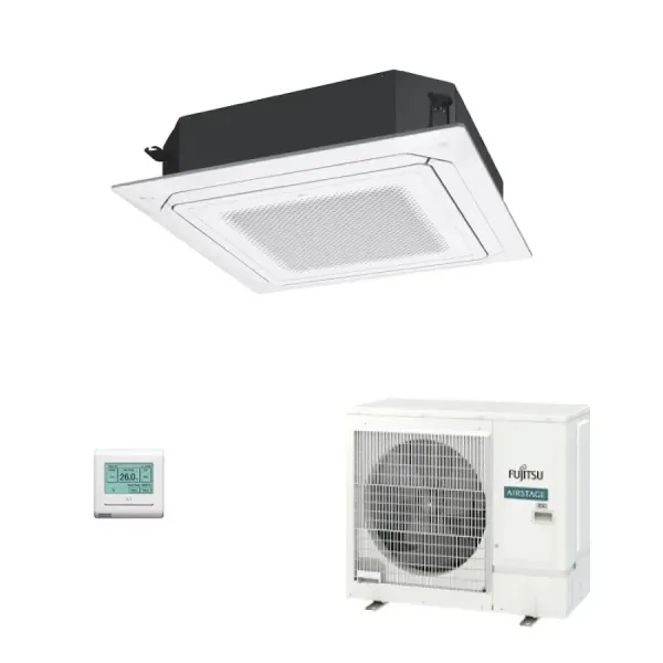Fujitsu Mono Split 36000 Btu AUXG36KRLB AOEG36KQTA 380v Weiß
