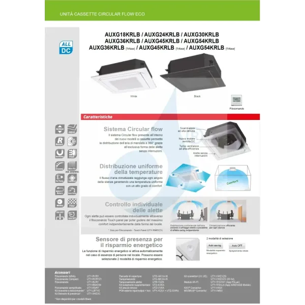 Fujitsu Mono Split 54000 Btu AUXG54KRLB AOEG54KQTA 380v Weiß