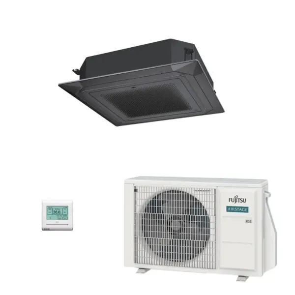 Fujitsu Mono Split 18000 Btu AUXG18KRLB AOEG18KATA 220v Schwarz