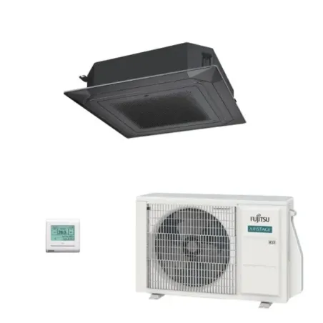 Fujitsu Mono Split 18000 Btu AUXG18KRLB AOEG18KATA 220v Schwarz
