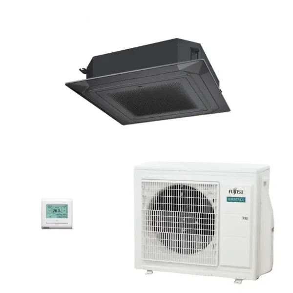 Fujitsu Mono Split 24000 Btu AUXG24KRLB AOEG24KATA 220v Schwarz